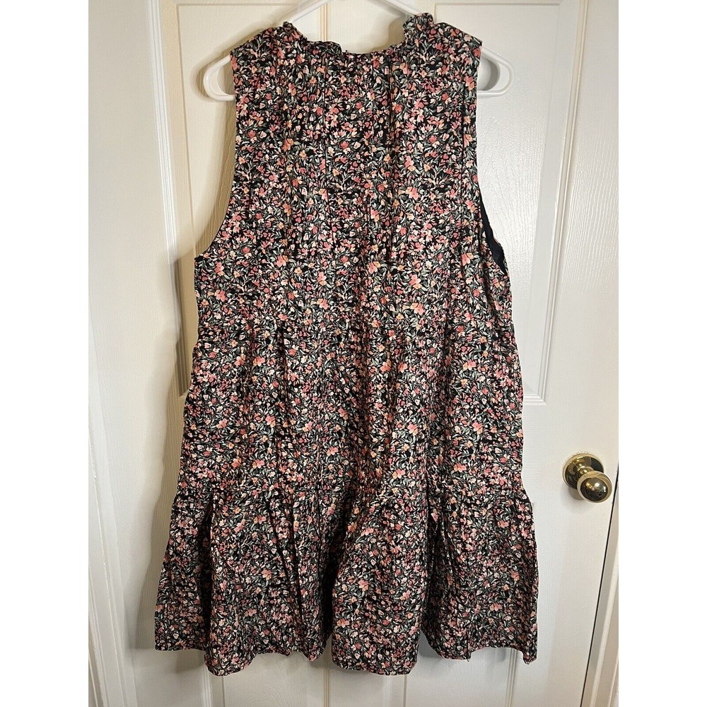 BB Dakota Sleeveless Tiered Black Floral Dress Size XL NWT - Picture 9 of 14